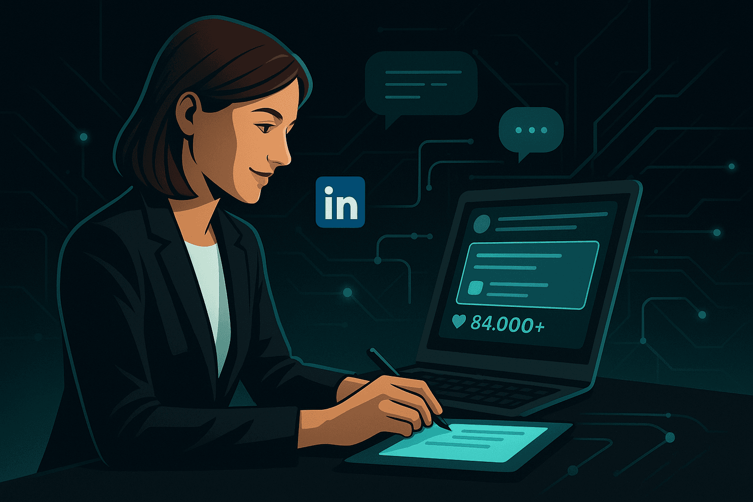 How to Write Viral LinkedIn Posts Case Study of a Post with 84,000+ Impressions