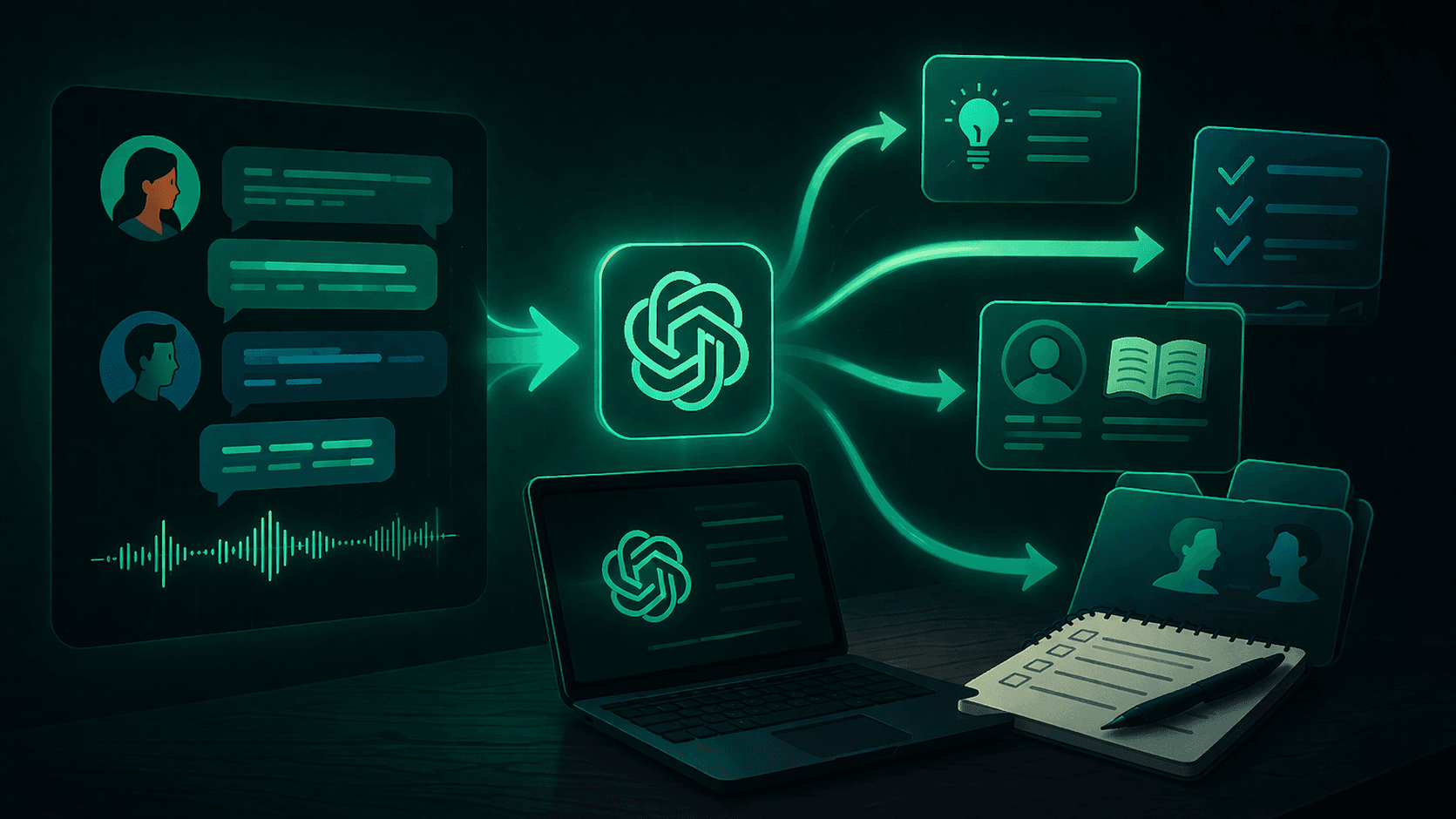 How to Turn an AI Call Transcript Into Takeaway Lists, Homework, To-Dos & More